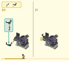 LEGO 80007 instructions page 22 – build guide