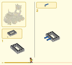 LEGO 80007 instructions page 28 – build guide