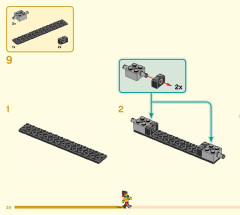LEGO 80007 instructions page 34 – build guide