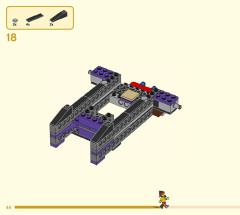 LEGO 80007 instructions page 44 – build guide