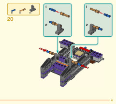 LEGO 80007 instructions page 47 – build guide