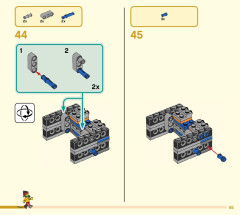 LEGO 80007 instructions page 65 – build guide