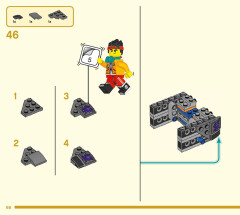 LEGO 80007 instructions page 66 – build guide