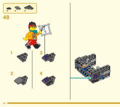 LEGO 80007 instructions page 68 – build guide