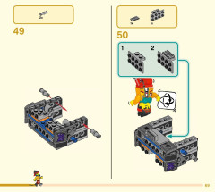 LEGO 80007 instructions page 69 – build guide