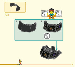 LEGO 80007 instructions page 75 – build guide
