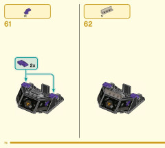 LEGO 80007 instructions page 76 – build guide