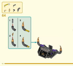 LEGO 80007 instructions page 78 – build guide