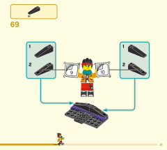 LEGO 80007 instructions page 81 – build guide
