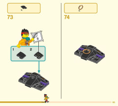 LEGO 80007 instructions page 83 – build guide