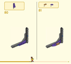 LEGO 80007 instructions page 87 – build guide
