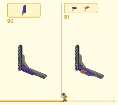 LEGO 80007 instructions page 93 – build guide