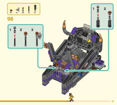 LEGO 80007 instructions page 97 – build guide