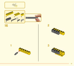 LEGO 80008 instructions page 17 – build guide