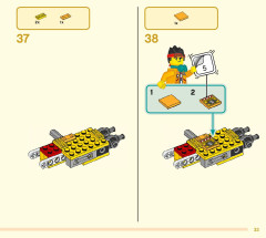 LEGO 80008 instructions page 33 – build guide