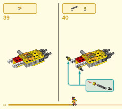 LEGO 80008 instructions page 34 – build guide