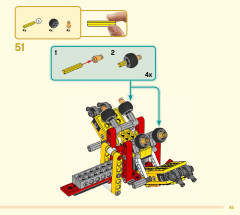 LEGO 80008 instructions page 45 – build guide