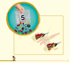 LEGO 80008 instructions page 63 – build guide