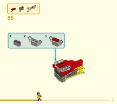 LEGO 80008 instructions page 71 – build guide