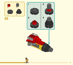 LEGO 80008 instructions page 73 – build guide