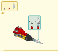 LEGO 80008 instructions page 74 – build guide