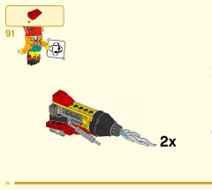 LEGO 80008 instructions page 76 – build guide