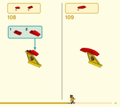 LEGO 80008 instructions page 87 – build guide