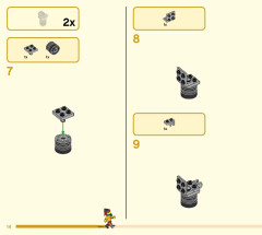 LEGO 80008 instructions page 14 – build guide