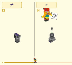 LEGO 80008 instructions page 16 – build guide