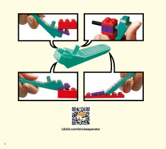 LEGO 80008 instructions page 2 – build guide