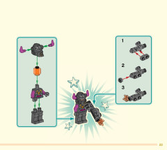 LEGO 80008 instructions page 23 – build guide