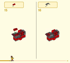 LEGO 80008 instructions page 33 – build guide