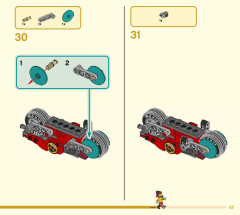 LEGO 80008 instructions page 47 – build guide