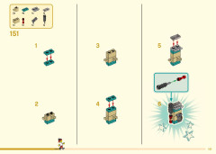 LEGO 80009 instructions page 131 – build guide