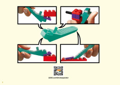 LEGO 80009 instructions page 2 – build guide