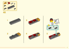 LEGO 80009 instructions page 51 – build guide