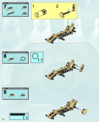 LEGO 8001 instructions page 24 – build guide