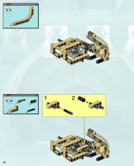 LEGO 8001 instructions page 28 – build guide