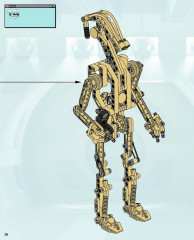 LEGO 8001 instructions page 38 – build guide