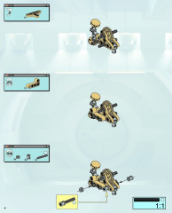 LEGO 8001 instructions page 4 – build guide