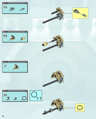 LEGO 8001 instructions page 40 – build guide