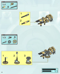 LEGO 8001 instructions page 42 – build guide