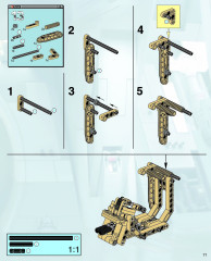 LEGO 8001 instructions page 71 – build guide