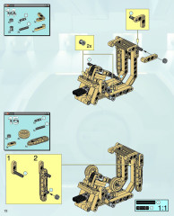 LEGO 8001 instructions page 72 – build guide