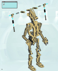 LEGO 8001 instructions page 78 – build guide