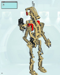 LEGO 8001 instructions page 82 – build guide