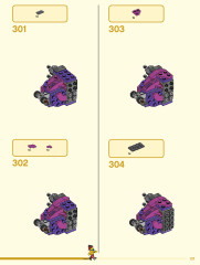 LEGO 80010 instructions page 137 – build guide