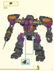 LEGO 80010 instructions page 163 – build guide