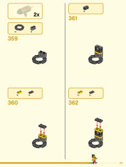 LEGO 80010 instructions page 167 – build guide