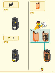 LEGO 80010 instructions page 169 – build guide